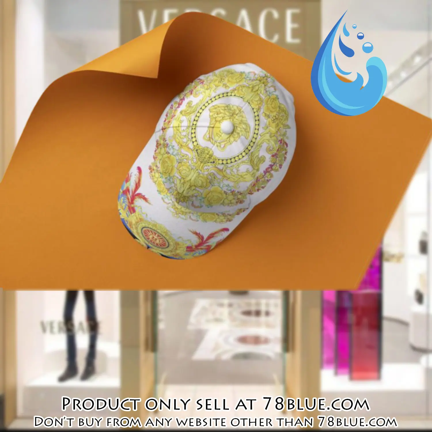 Versace luxury cap print 3d trending cap ctc1132 78b5851082